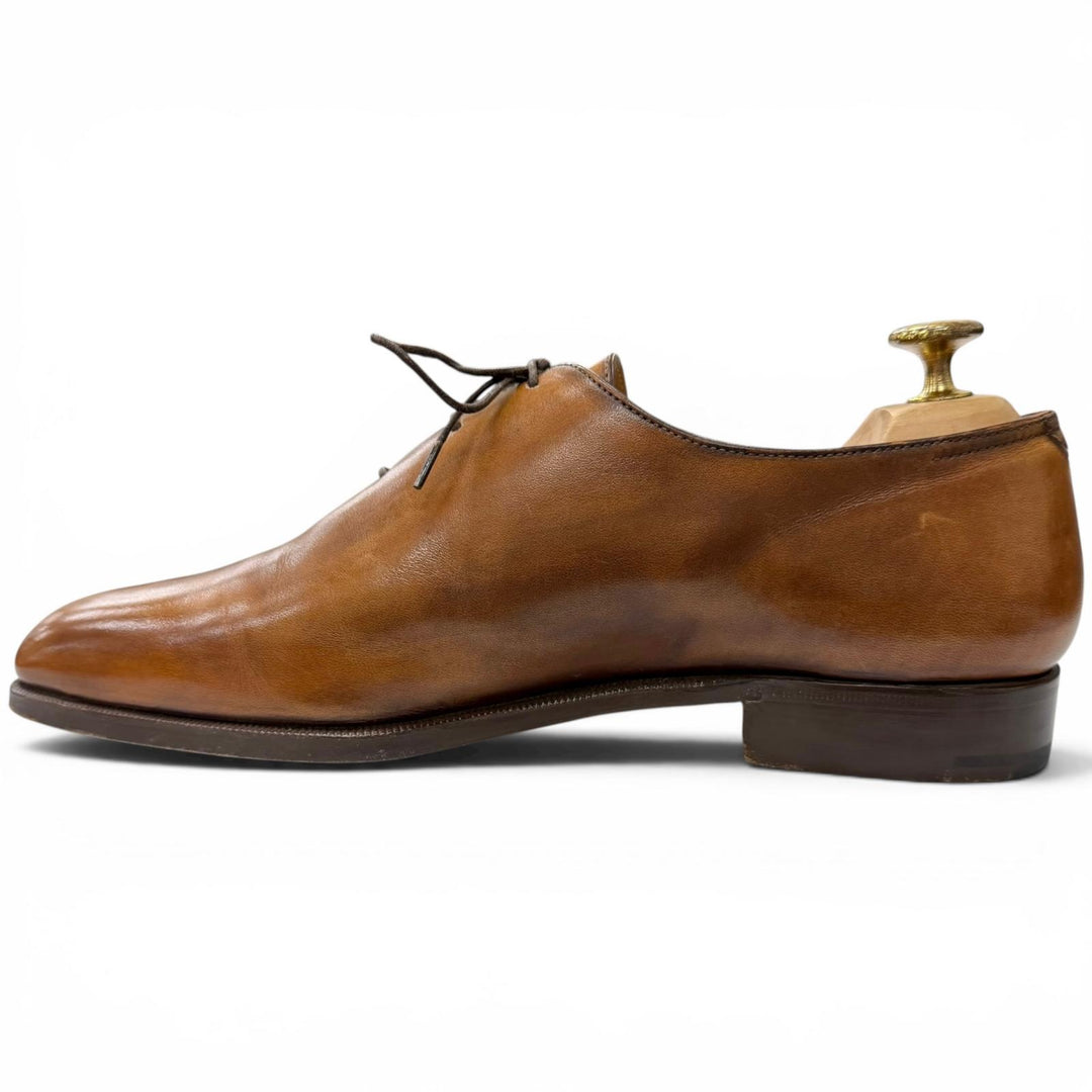 Great Berluti Dress shoes Alessandro Plain toe Oxford shoes Brown