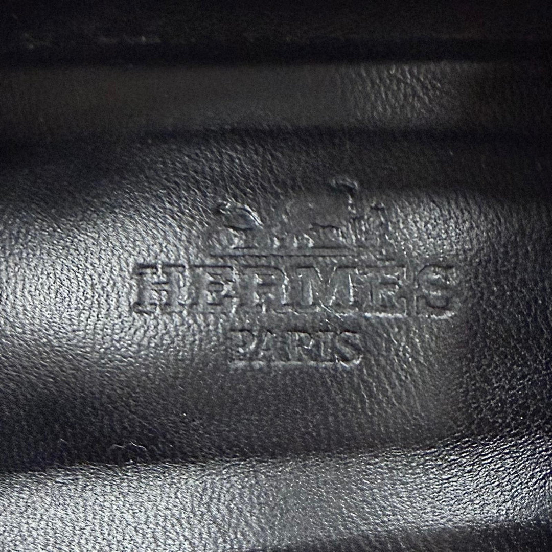 Excellent HERMES pumps dauphin 70 light brown leather Women 35.5 212091Z