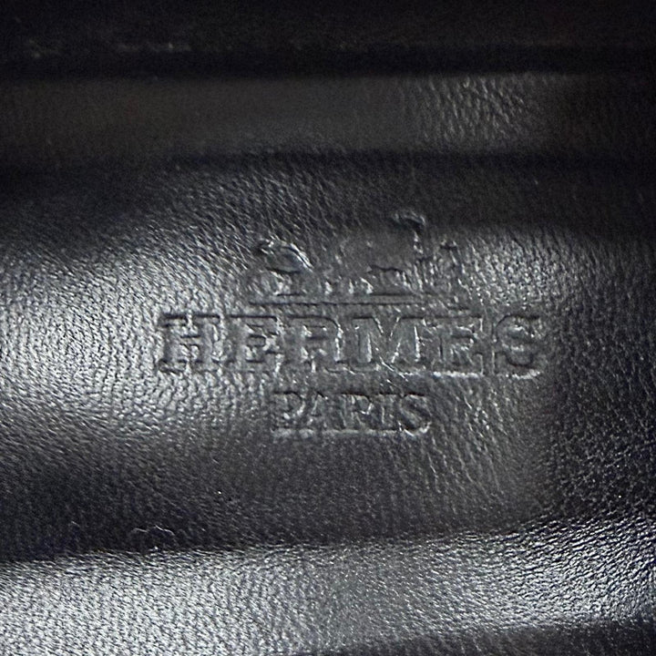 Excellent HERMES pumps dauphin 70 light brown leather Women 35.5 212091Z