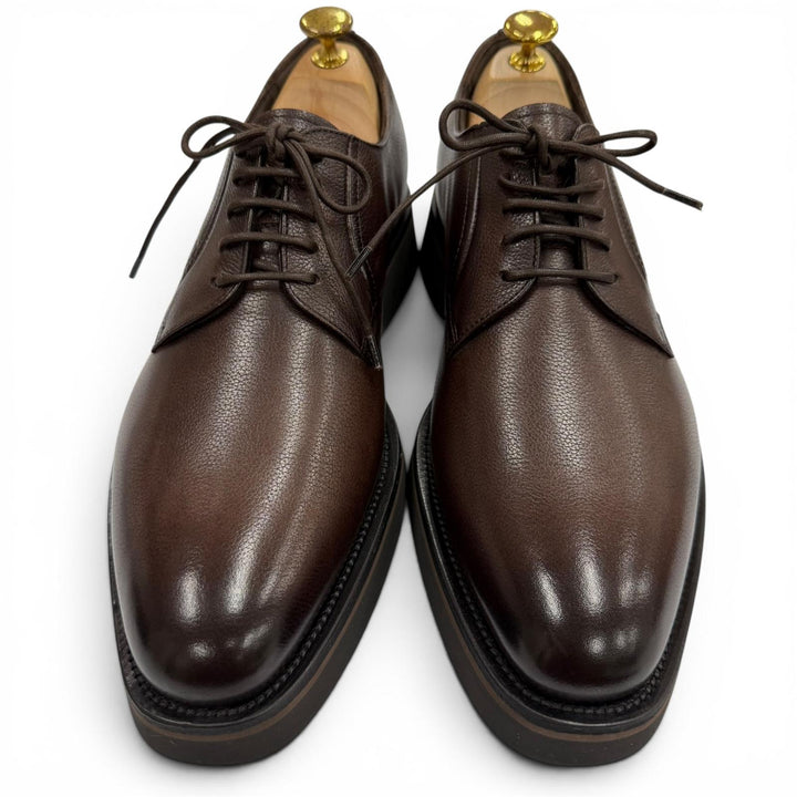 Pristine BERLUTI Leather shoes Alessio Derby brown Venice Calfskin Leather 7