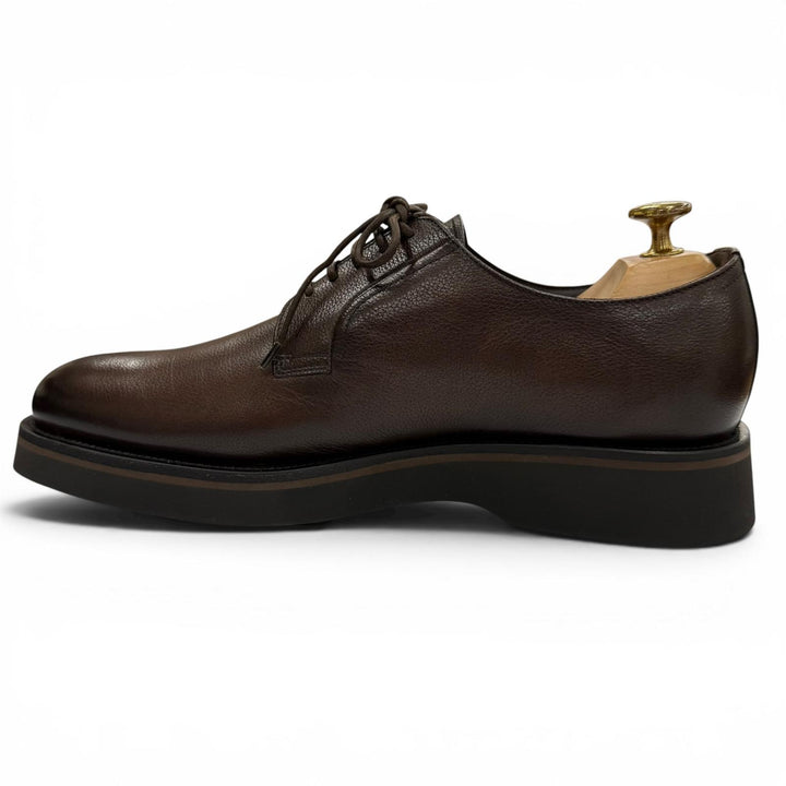 Pristine BERLUTI Leather shoes Alessio Derby brown Venice Calfskin Leather 7