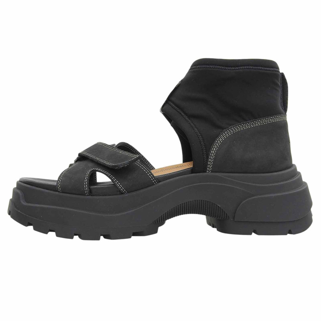 Great Maison Margiela 22 Sandals Touch Strap Sandals black Suede leather mens 39
