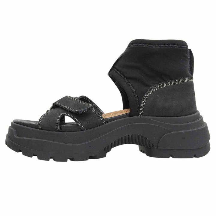 Great Maison Margiela 22 Sandals Touch Strap Sandals black Suede leather mens 39