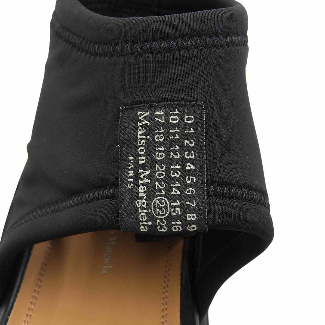 Great Maison Margiela 22 Sandals Touch Strap Sandals black Suede leather mens 39