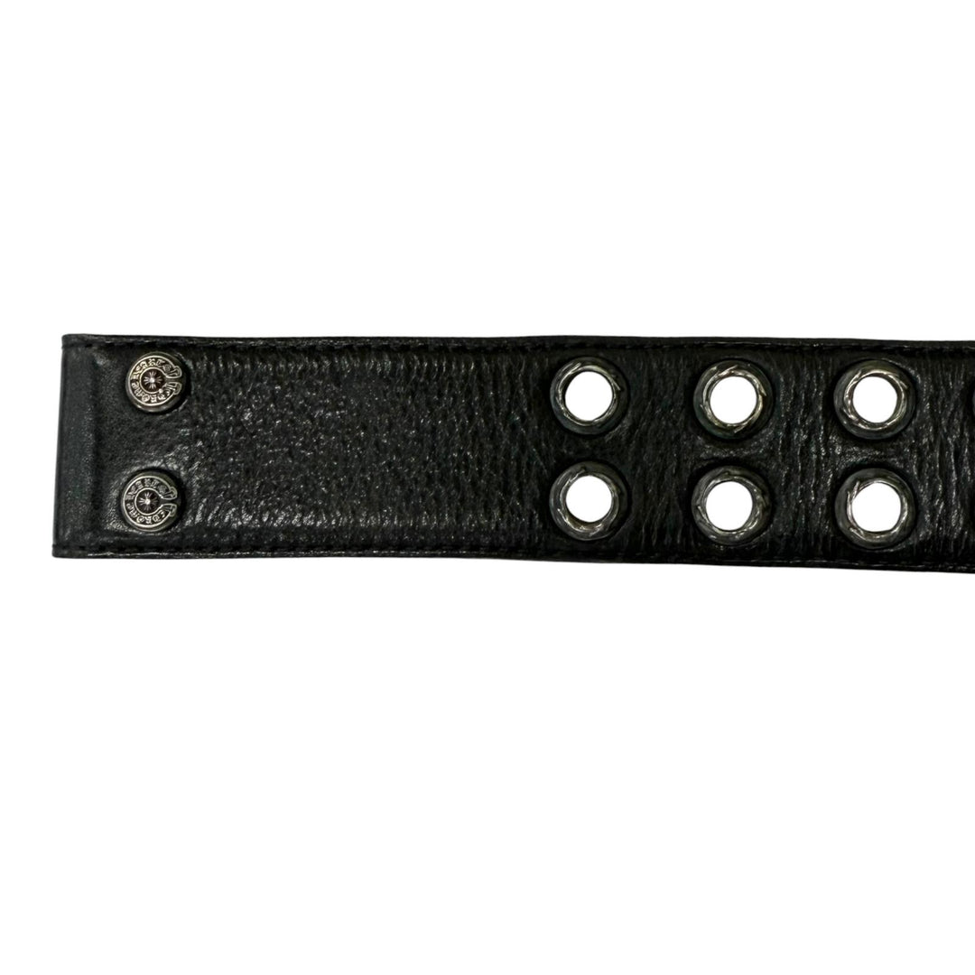 Very Good CHROME HEARTS belt STRAP DBL GROMMET STRAP DBL GROMMET
