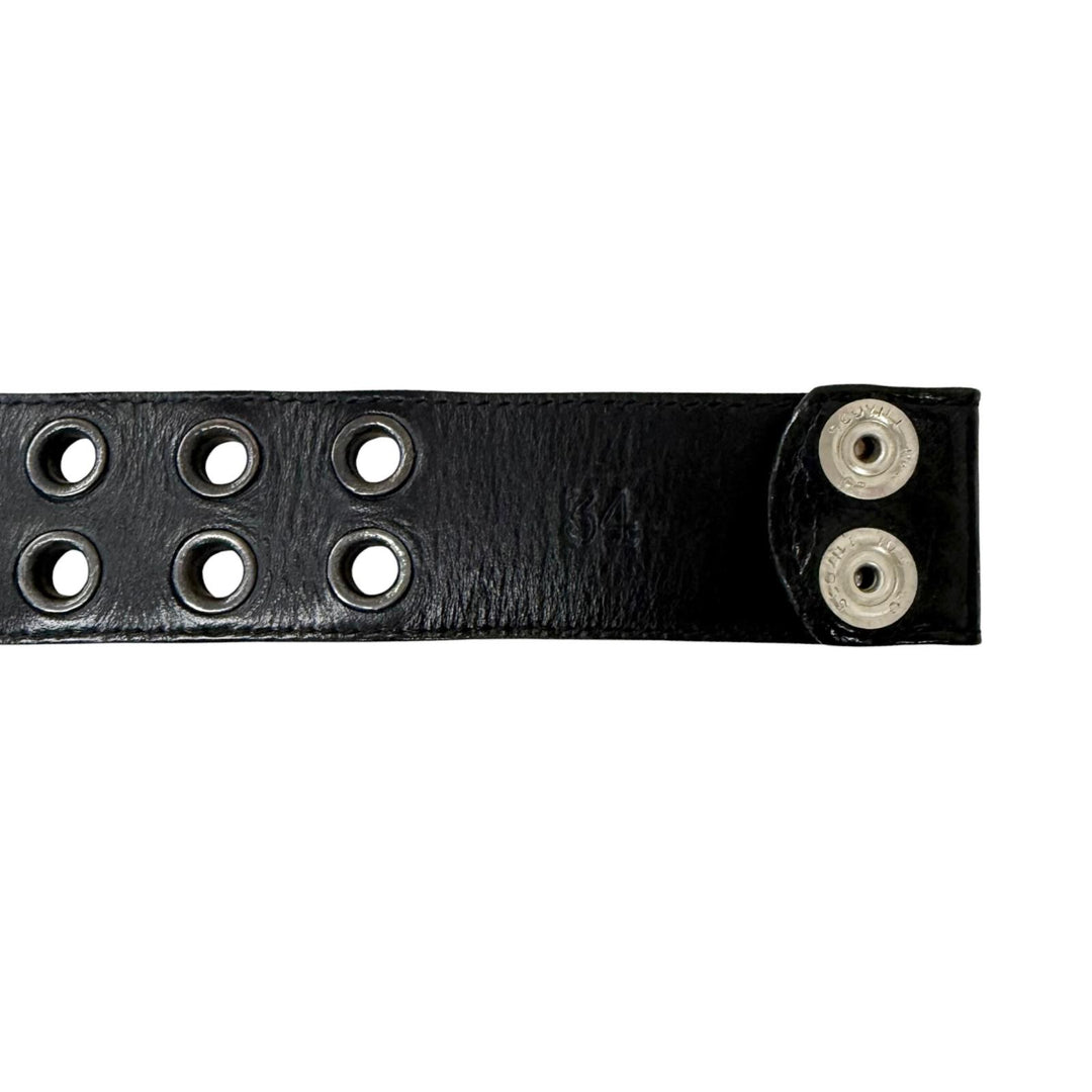Very Good CHROME HEARTS belt STRAP DBL GROMMET STRAP DBL GROMMET