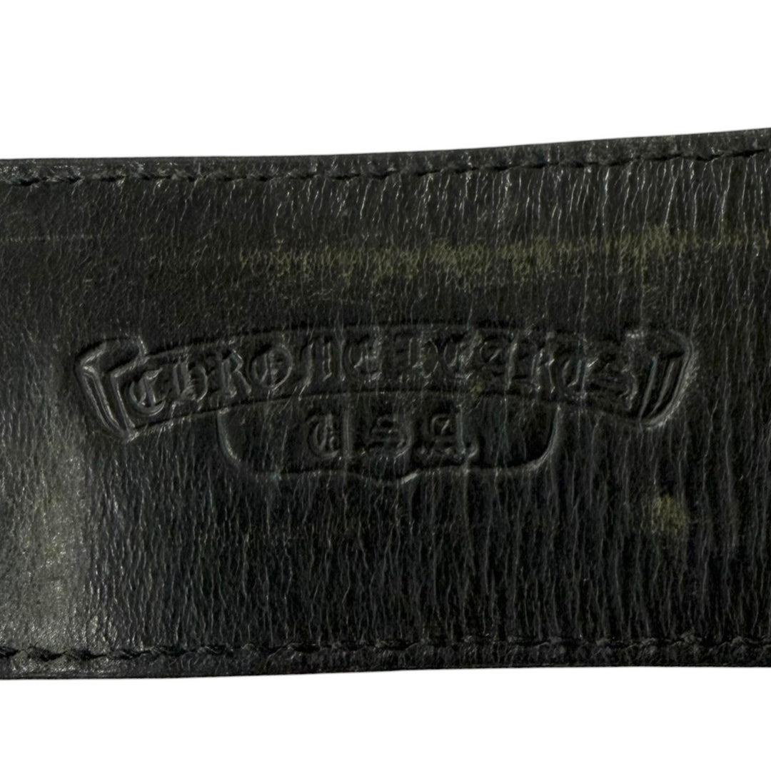 Very Good CHROME HEARTS belt STRAP DBL GROMMET STRAP DBL GROMMET