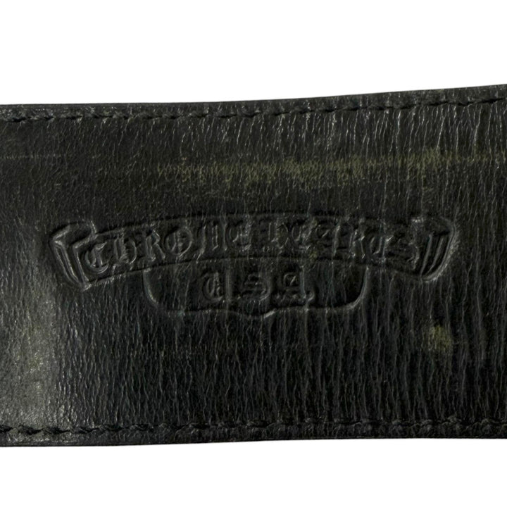 Very Good CHROME HEARTS belt STRAP DBL GROMMET STRAP DBL GROMMET