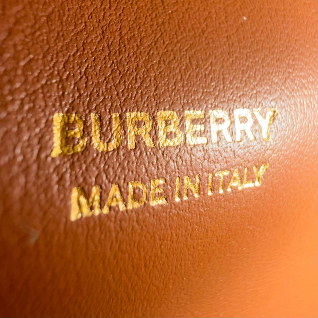 Pristine BURBERRY Shoulder Bag Micro Francis TB Tote Bag Canvas 8052460