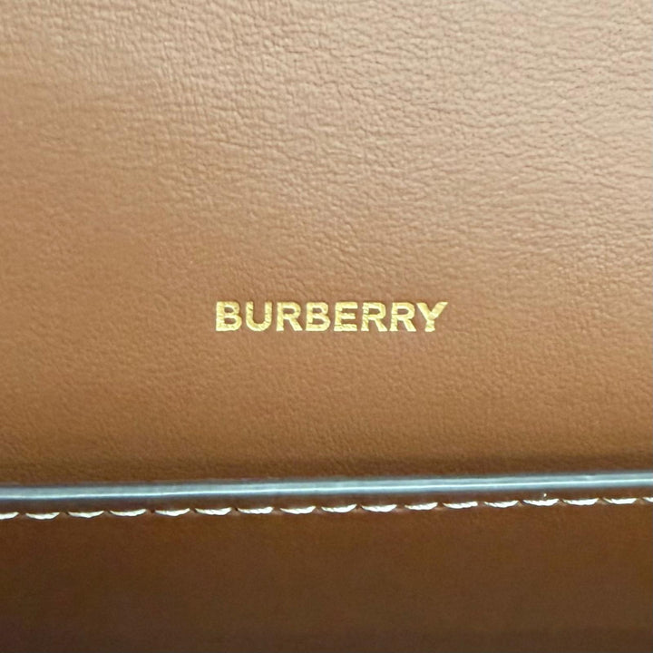 Pristine BURBERRY Shoulder Bag LS NEW HAMPSHIRE Horse Ferry Logo 8053311