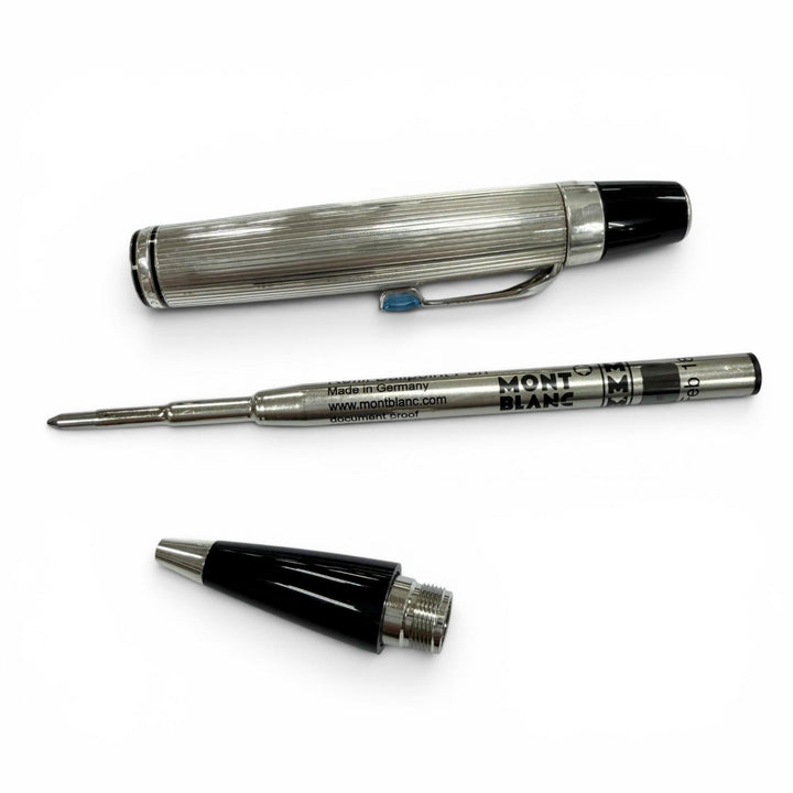 Excellent MONTBLANC Ballpoint pen Boheme white star Silver AG925 mens