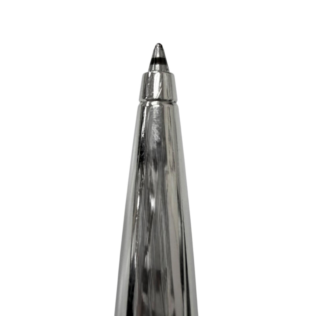 Very Good MONTBLANC Ballpoint pen Meisterstück Solitaire Carbon Steel Classic