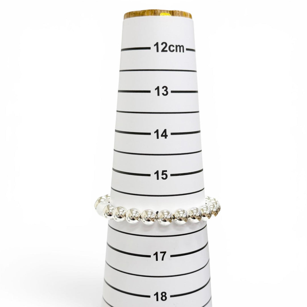 Pristine MONTBLANC bracelet Star collection Milky Quartz White Star Bead AG925