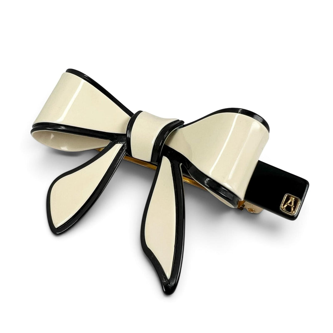Great ALEXANDRE DE PARIS Valletta ribbon hair accessories Ivory acetate Women