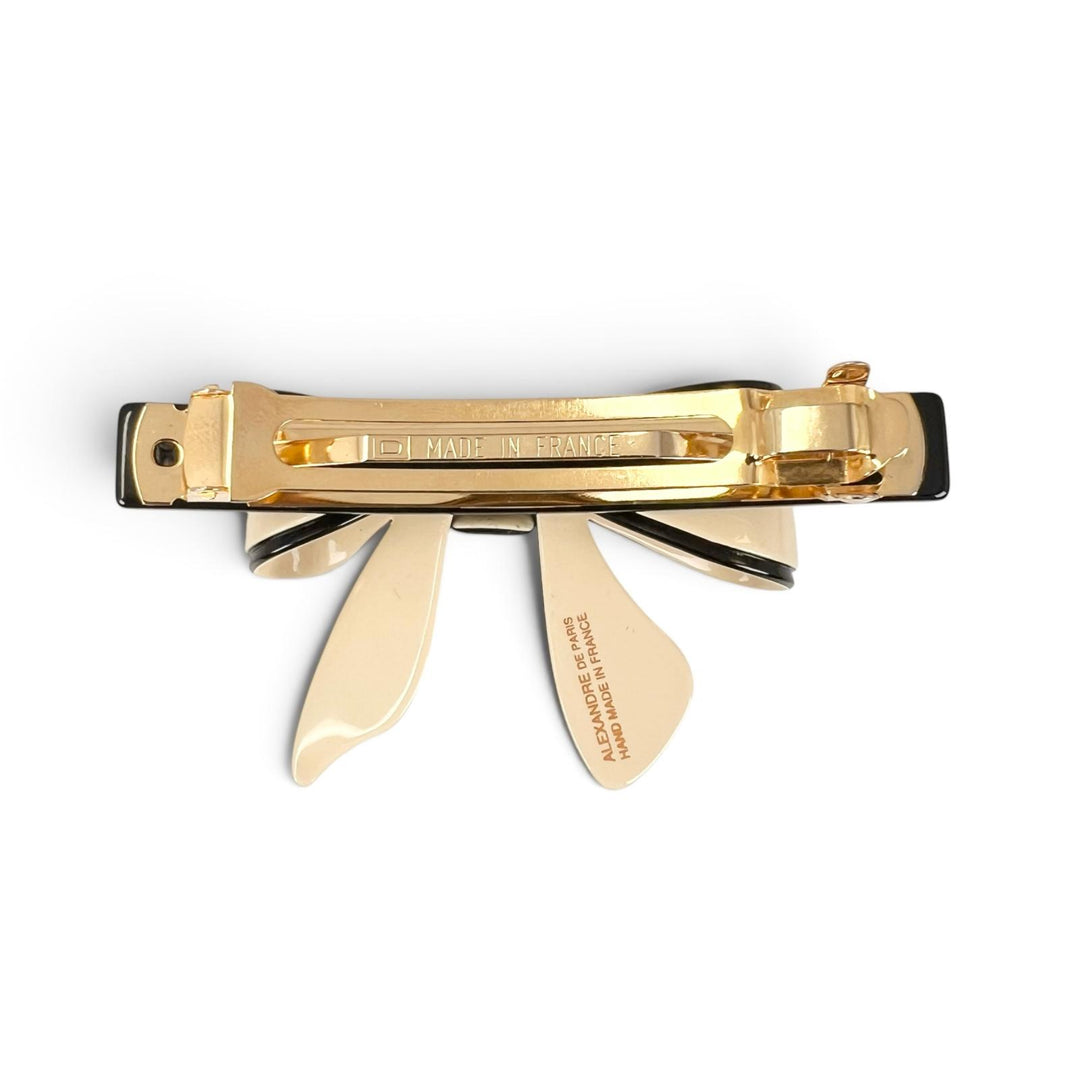 Great ALEXANDRE DE PARIS Valletta ribbon hair accessories Ivory acetate Women