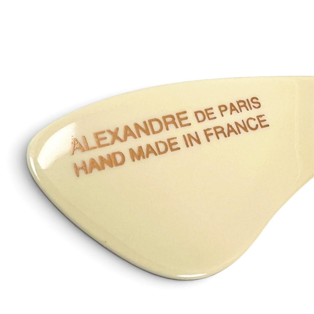 Great ALEXANDRE DE PARIS Valletta ribbon hair accessories Ivory acetate Women
