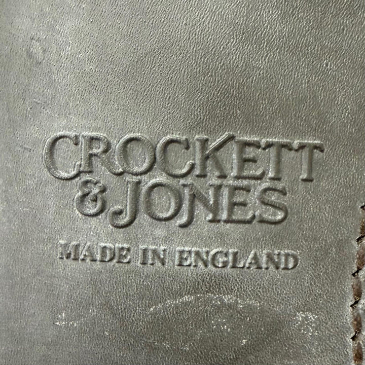 Excellent CROCKETT&JONES Dress shoes DRUMMOND 348 Last Wingtip Full Brogue