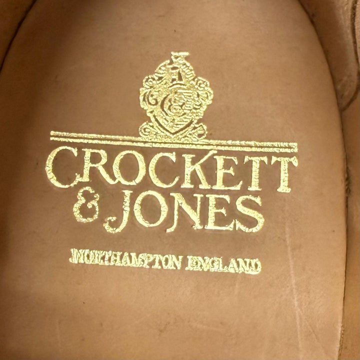 Excellent CROCKETT&JONES Dress shoes DRUMMOND 348 Last Wingtip Full Brogue