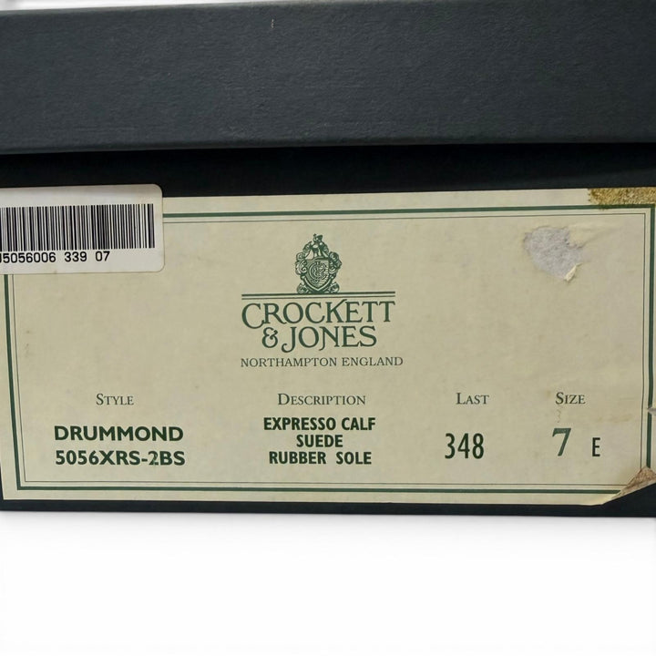 Excellent CROCKETT&JONES Dress shoes DRUMMOND 348 Last Wingtip Full Brogue