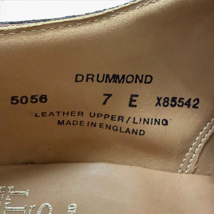 Excellent CROCKETT&JONES Dress shoes DRUMMOND 348 Last Wingtip Full Brogue