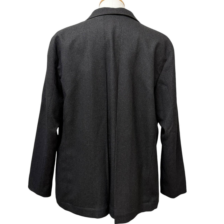 Excellent IM MEN tailored jacket WOOL LIKE TWEED JACKET ISSEY MIYAKE Pleated