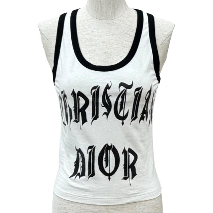 Excellent Christian Dior Tank top John Galliano period, cotton 38 2E12155800