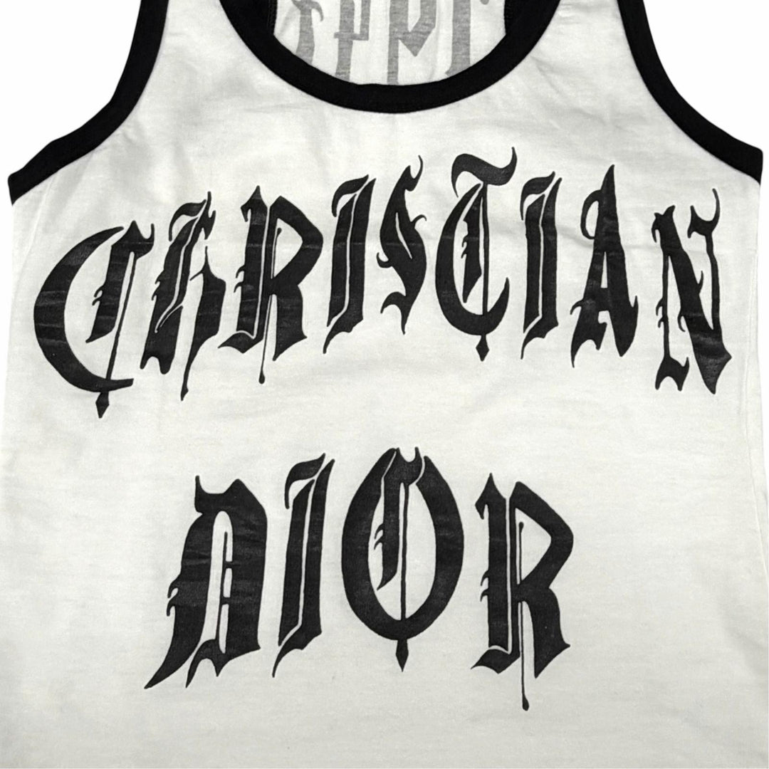 Excellent Christian Dior Tank top John Galliano period, cotton 38 2E12155800