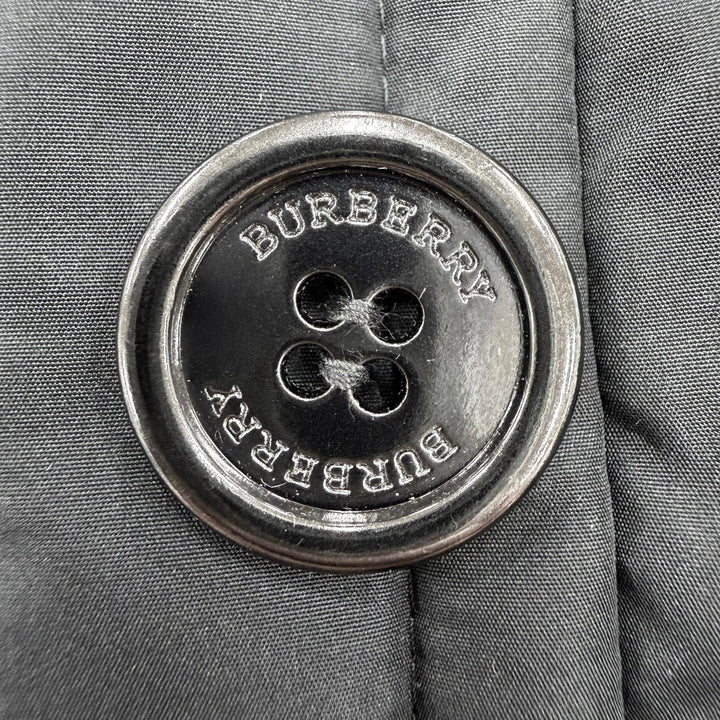 Pristine BURBERRY LONDON down coat black polyester Women 46