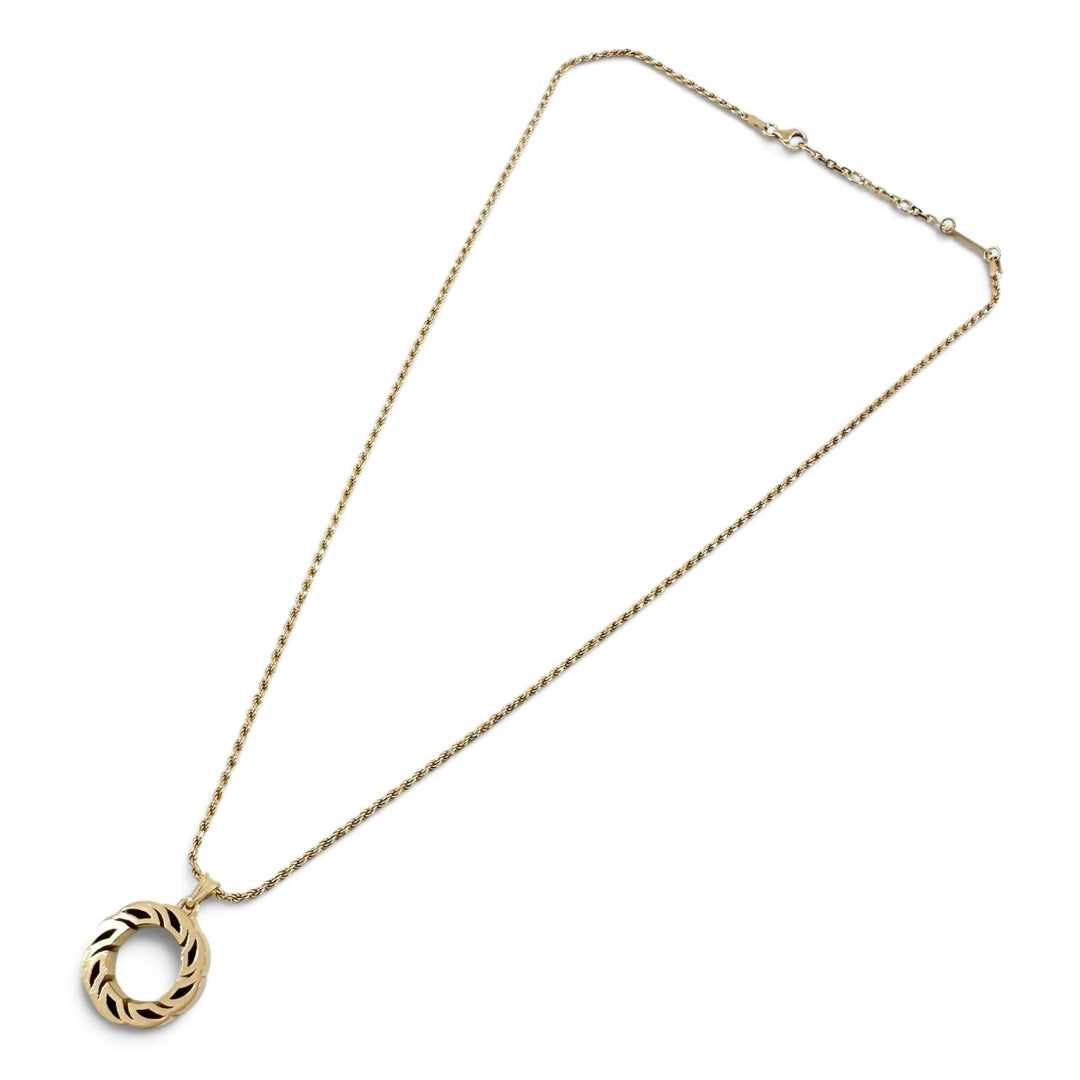 Great BOTTEGAVENETA Necklace Twist gold AG925 Women