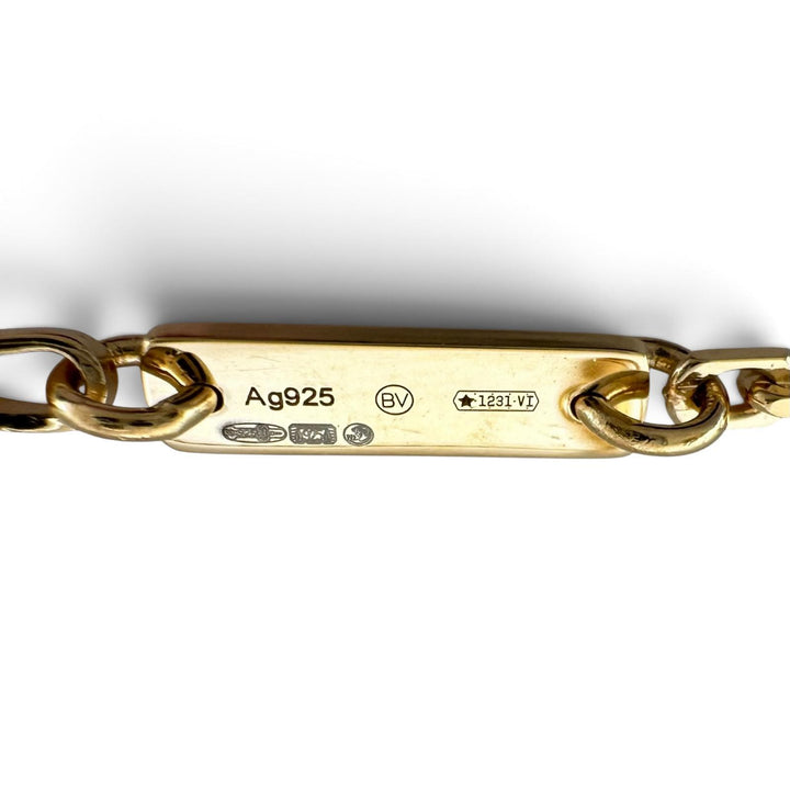Great BOTTEGAVENETA Necklace Twist gold AG925 Women