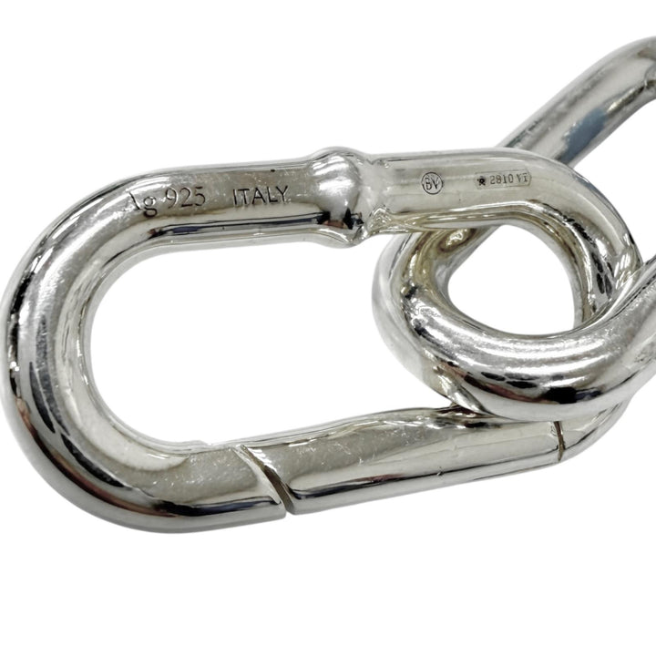 Great BOTTEGAVENETA Necklace Chain Bracelet Set (2 pieces) Silver