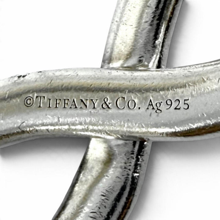 Great TIFFANY&Co. bracelet Infinity Donut Link Silver AG925 Women