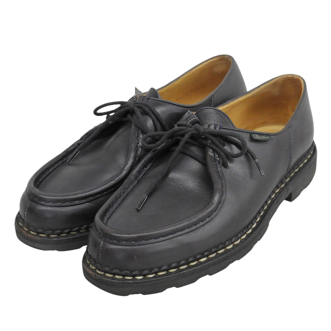 Discounted Very Good Paraboot Leather shoes MICHAEL Tyrolean shoes black leather mens 41.5