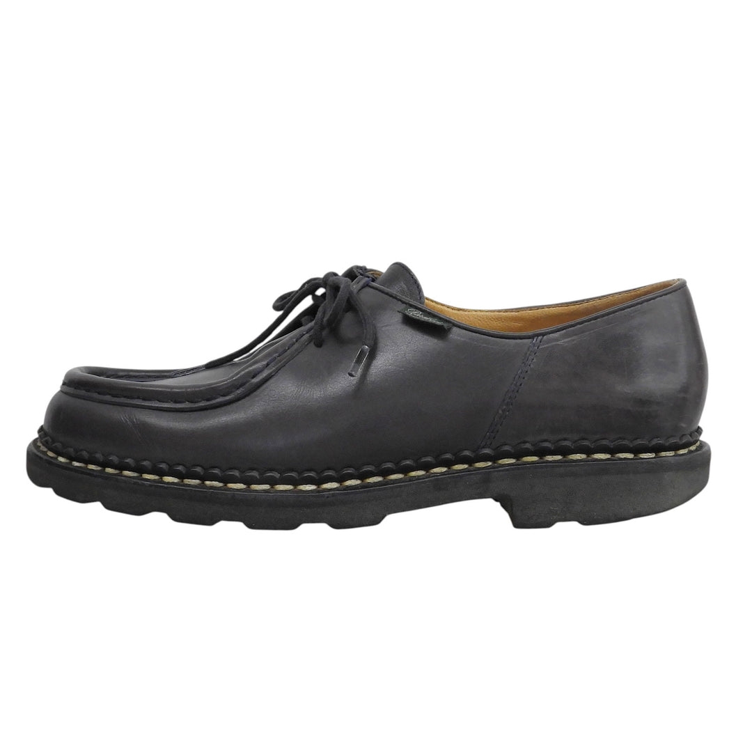 Discounted Very Good Paraboot Leather shoes MICHAEL Tyrolean shoes black leather mens 41.5