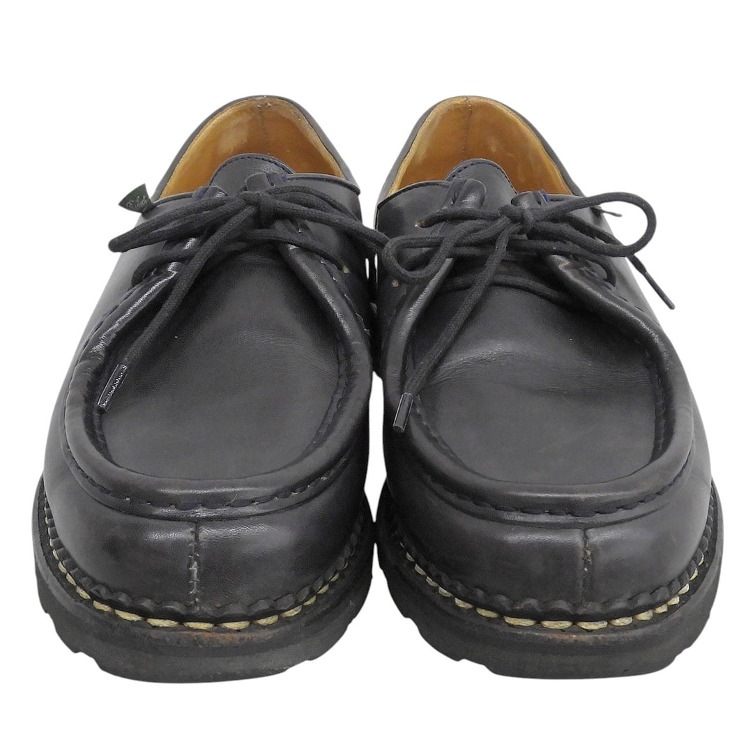 Discounted Very Good Paraboot Leather shoes MICHAEL Tyrolean shoes black leather mens 41.5
