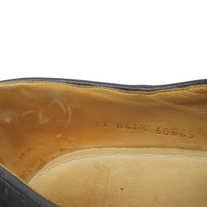 Discounted Very Good Paraboot Leather shoes MICHAEL Tyrolean shoes black leather mens 41.5