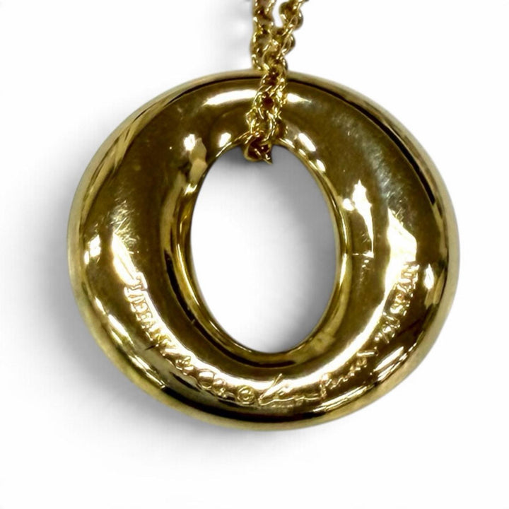 Great TIFFANY&Co. Necklace Seviana Mini Yellow Gold 750(YG) Women