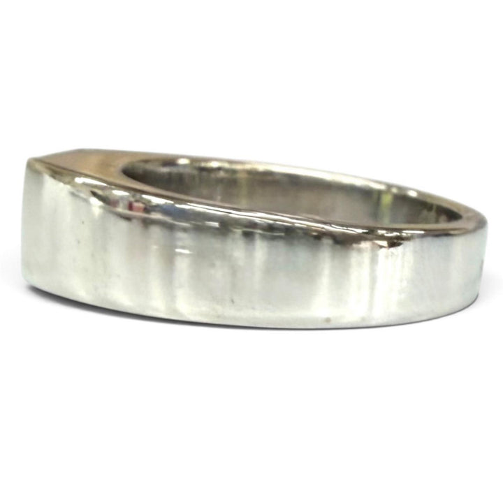 Very Good Cartier Ring ring Tank peridot White gold 750(WG) Women 48