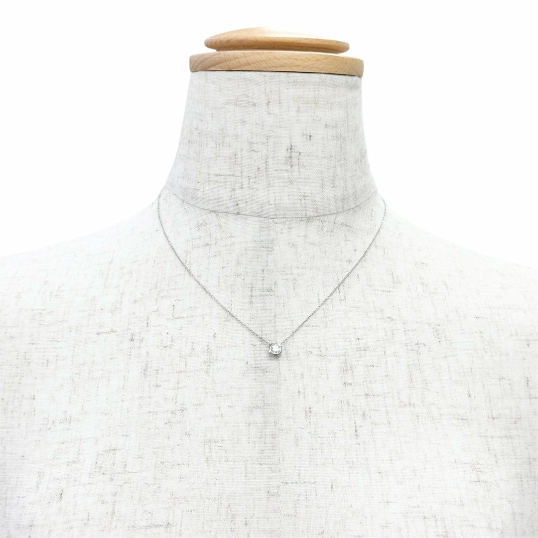 Great TIFFANY&Co. Necklace Lucida Diamond PT750