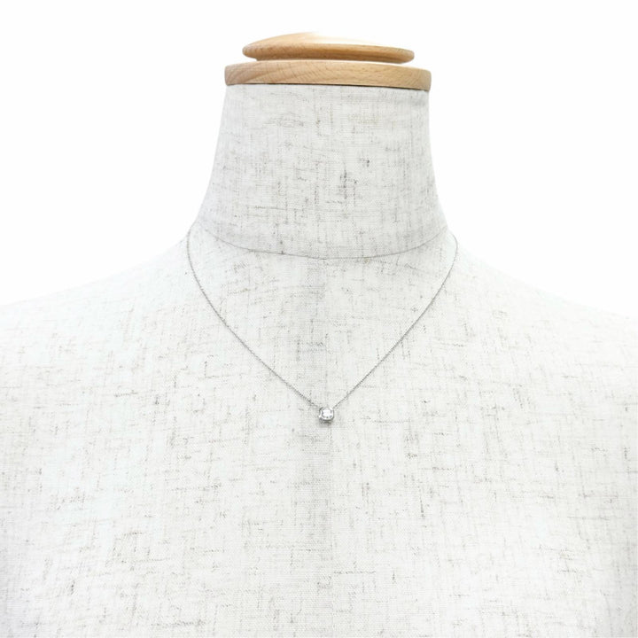Great TIFFANY&Co. Necklace Lucida Diamond PT750