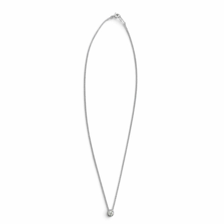 Great TIFFANY&Co. Necklace Lucida Diamond PT750