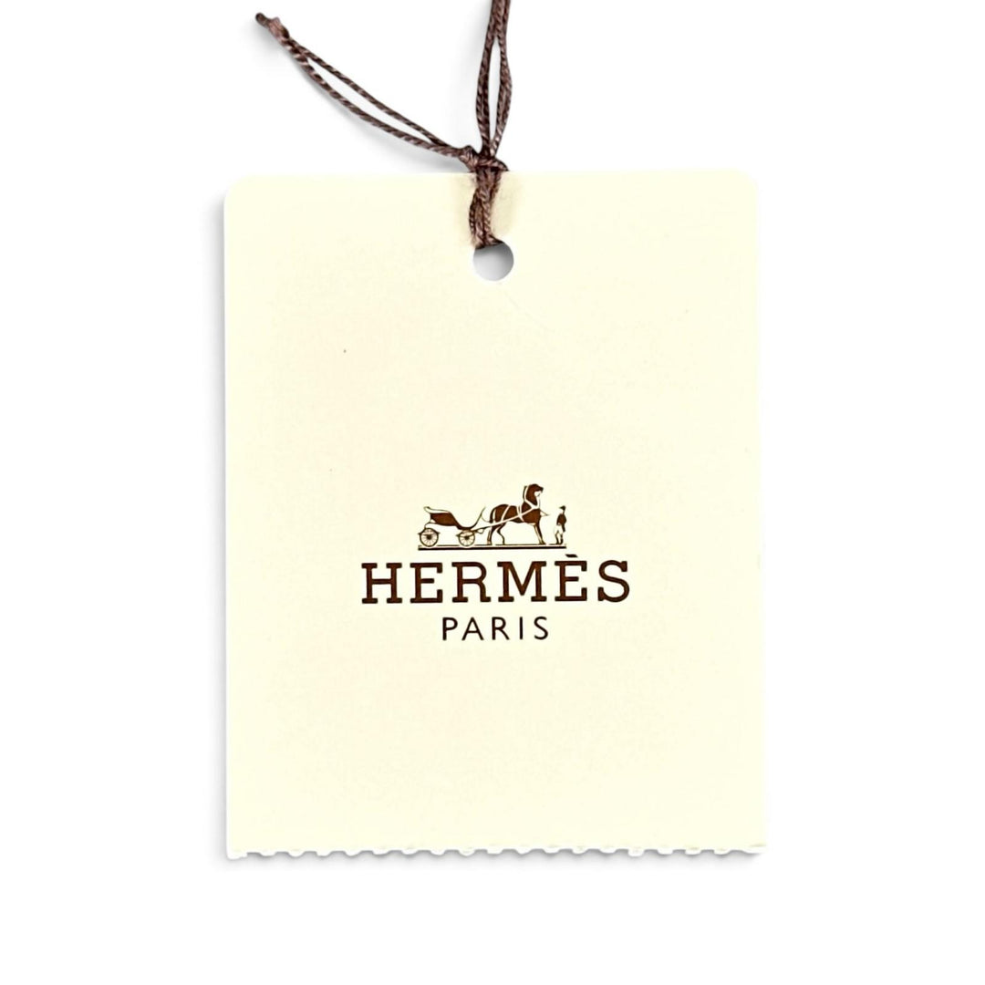 Pristine HERMES scarf border Light blue silk Women