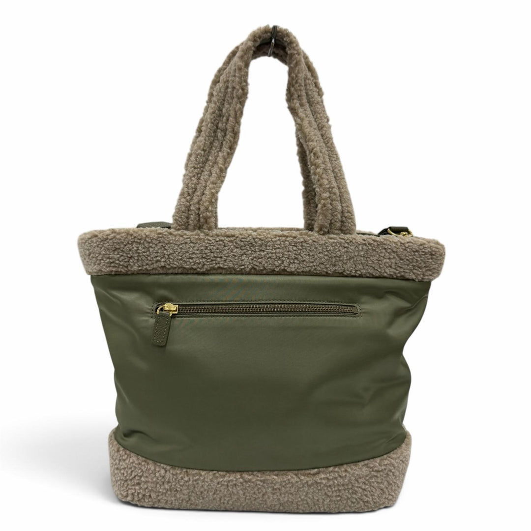 Great HUNTING WORLD Handbag Dolce Boa 2-Way Shoulder Bag khaki Nylon Women