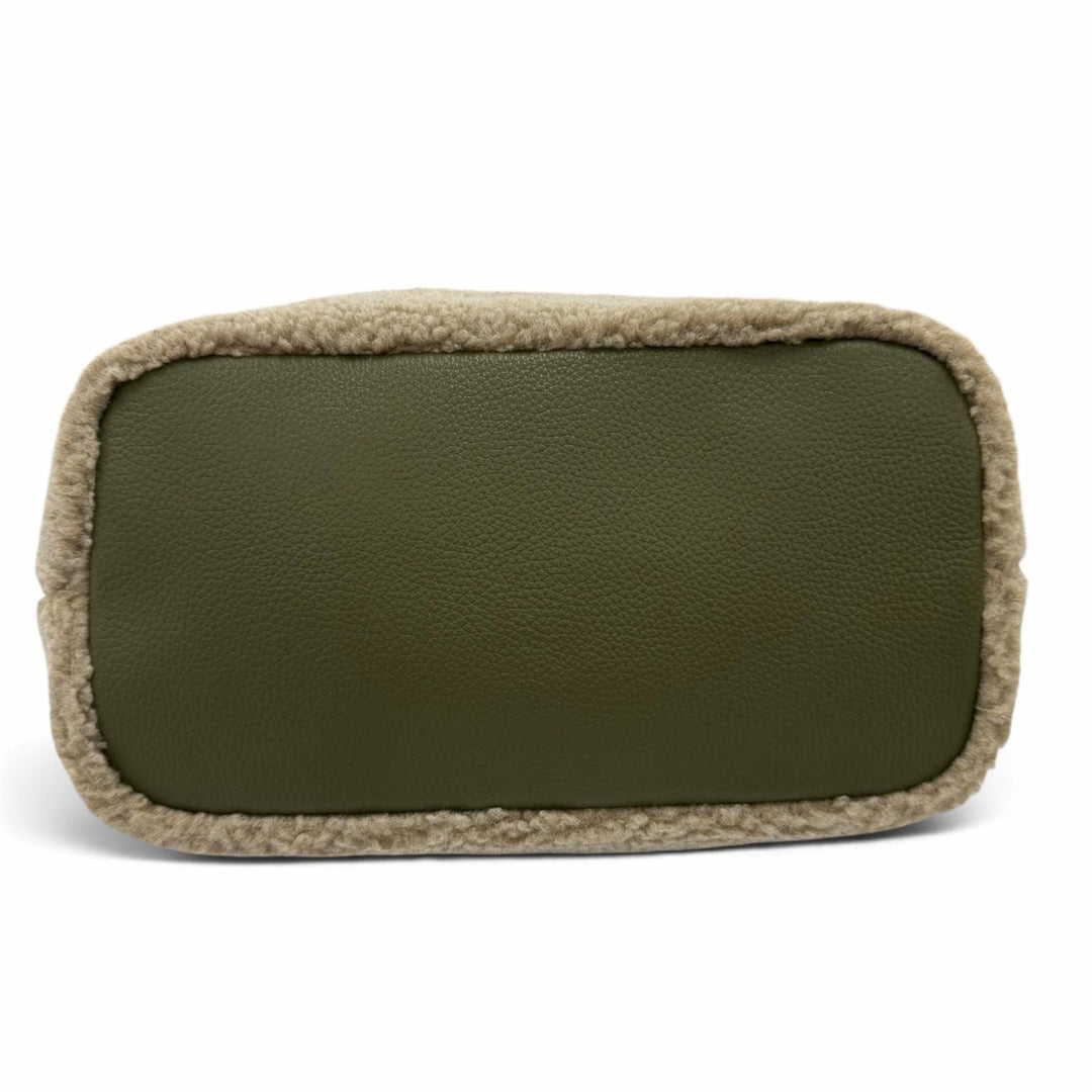 Great HUNTING WORLD Handbag Dolce Boa 2-Way Shoulder Bag khaki Nylon Women
