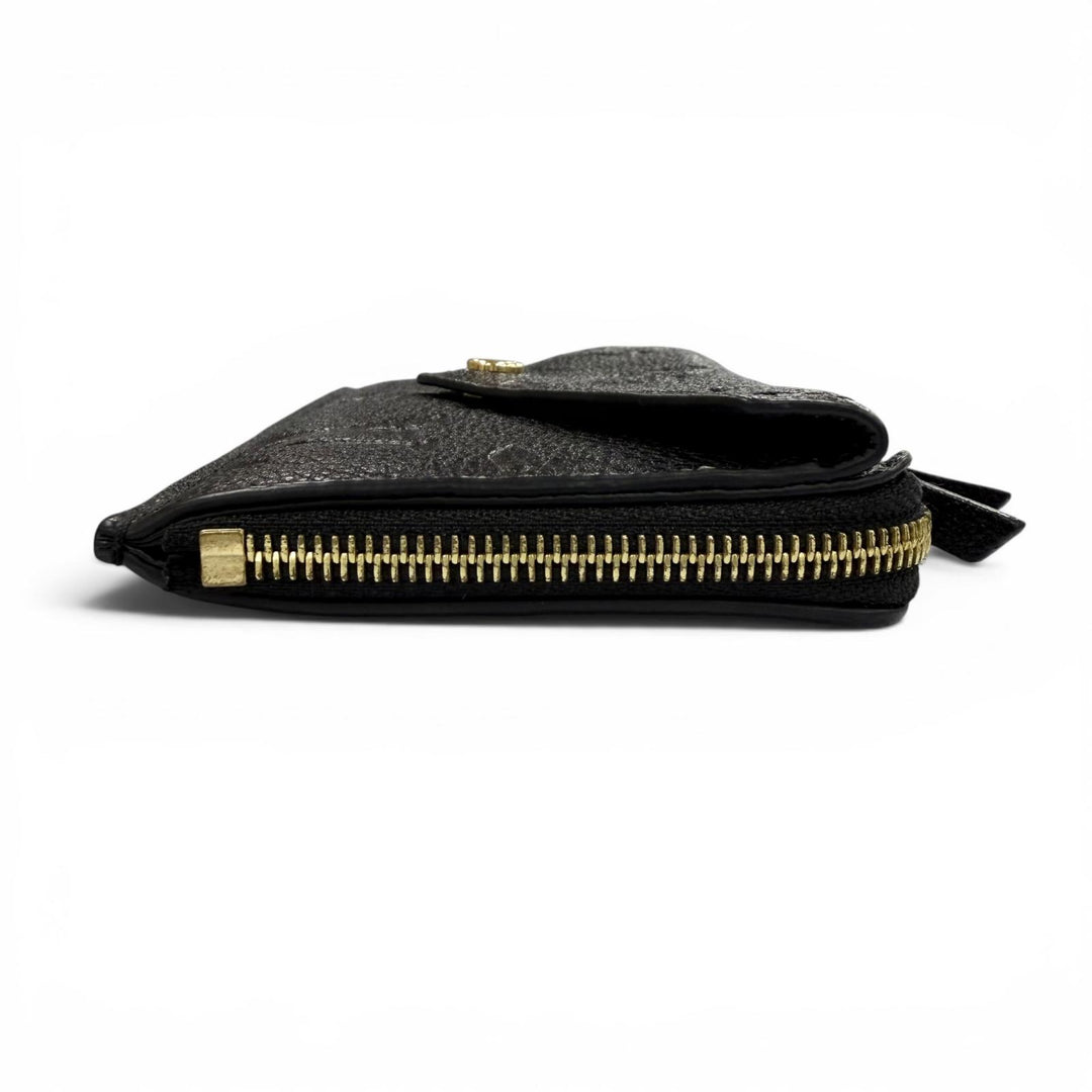 Very Good LOUIS VUITTON Card Case Monogram Empreinte leather M69421