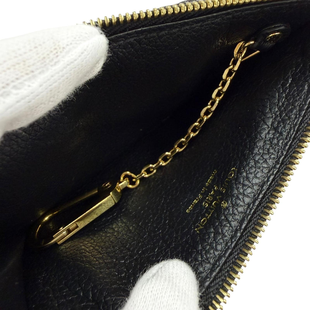 Very Good LOUIS VUITTON Card Case Monogram Empreinte leather M69421