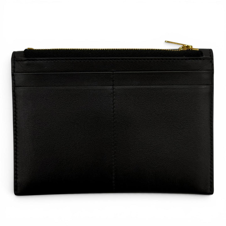 Great BALENCIAGA Card Case Rodeo Large Coin Card Holder black 817716