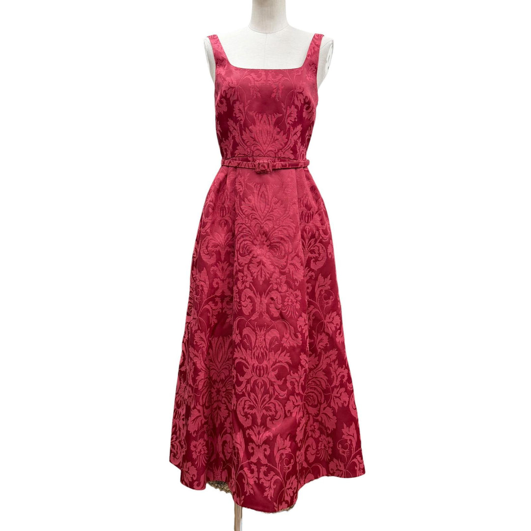 Excellent Christian Dior one piece Red cotton Women 38 311R42A7137