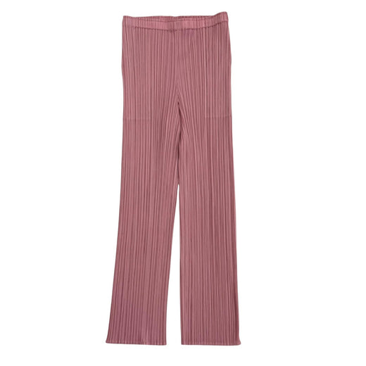 Excellent PLEATS PLEASE Pants Pleated pink polyester Women 2 PP53JF134