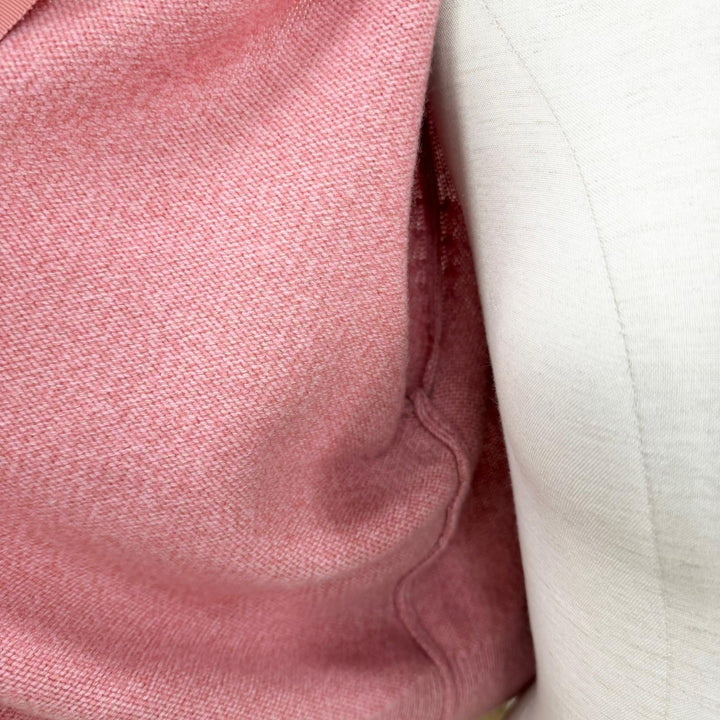 Pristine CHANEL cardigan pink cashmere Women 40 P77545